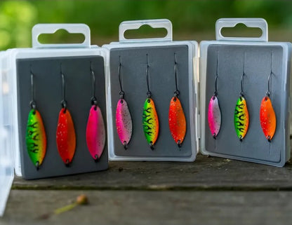 Сет клатушки ZEBCO TROUT UL SPOON SET - 3бр