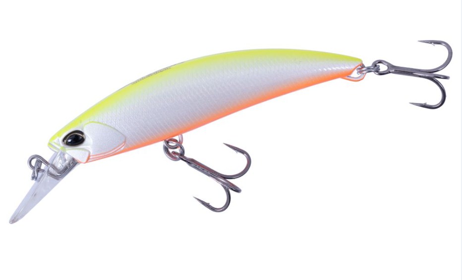 Воблер Duo ROUGH TRAIL BLAZIN - 8.5cm/28.0gr - Sinking in Sagoshi Pearl Chart OB color with hooks.