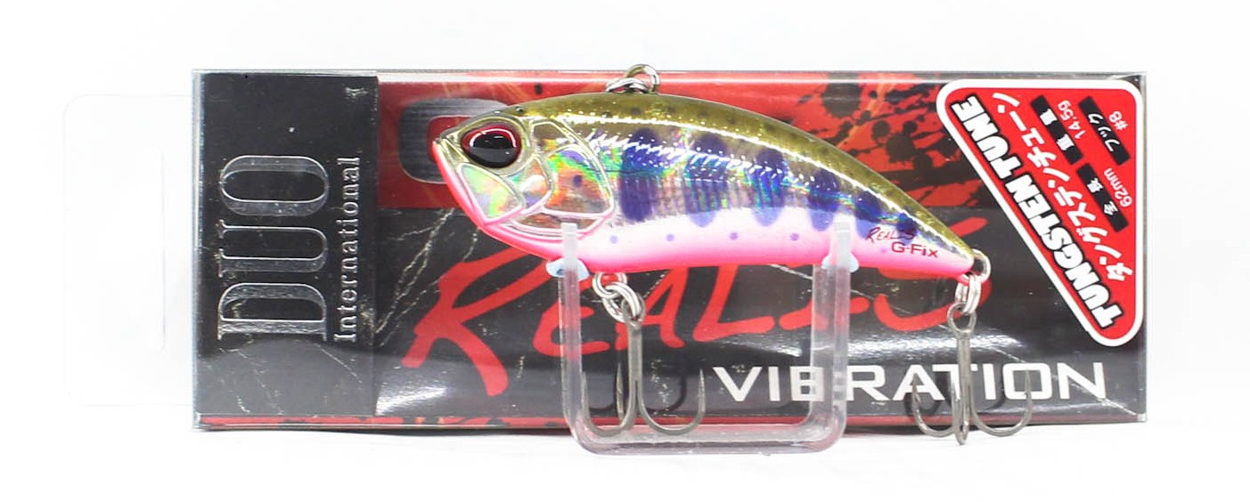 Воблер Duo REALIS VIBRATION G-FIX - 6.2cm/14.5gr - Sinking on packaging ADA4068 Yamame.
