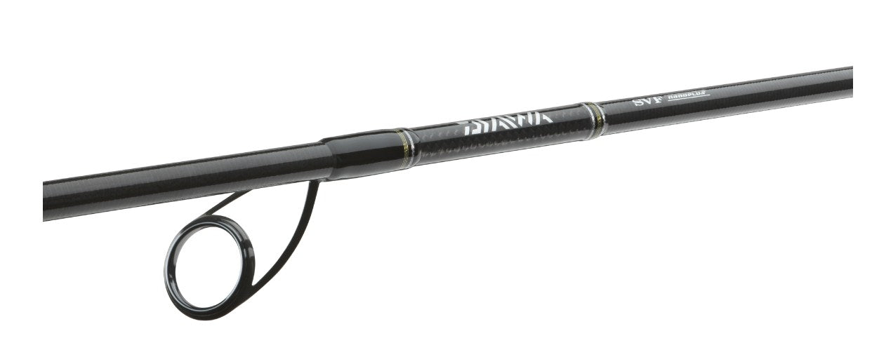 Спининг въдици DAIWA AIRITY HYBRID SPIN с оригинални Fuji SiC K водачи и DAIWA AGS карбонови водачи.