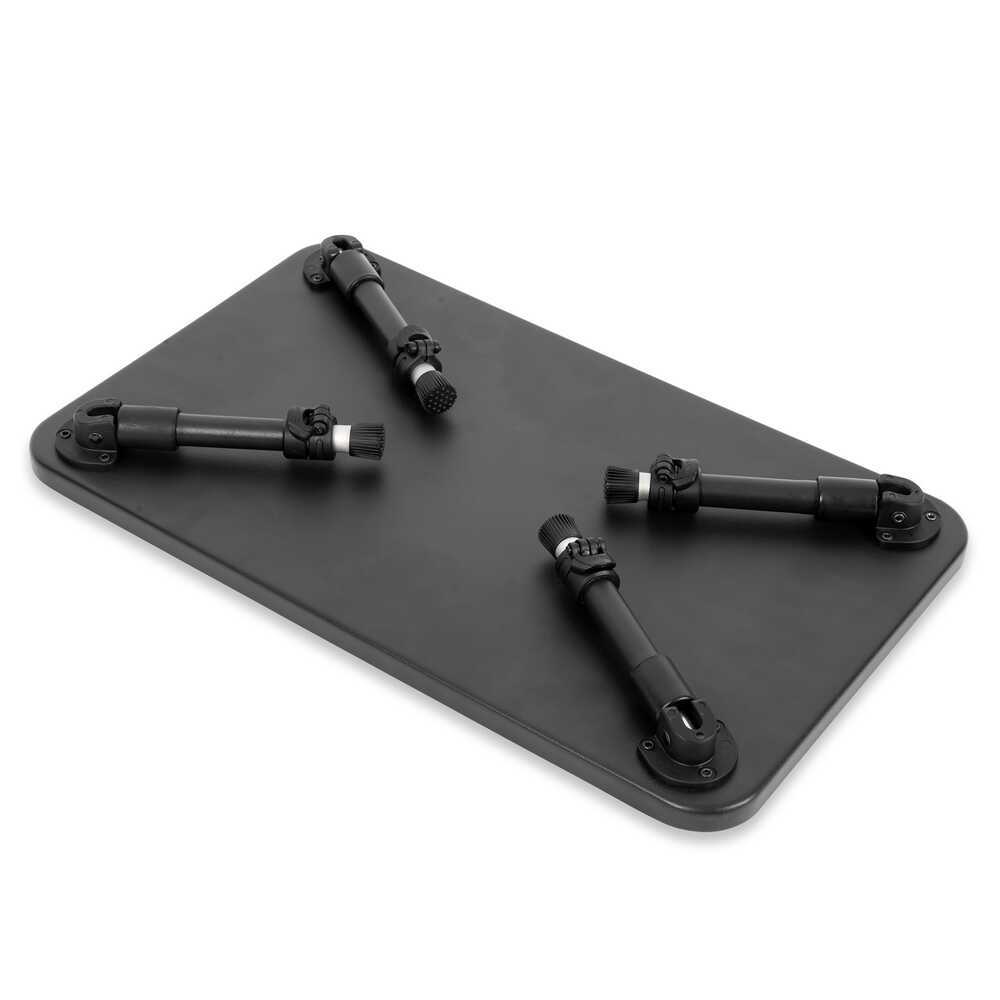 Масичка AVID CARP Revolve Bivvy Table с алуминиева конструкция и пружинни крака за лесен транспорт и организация.
