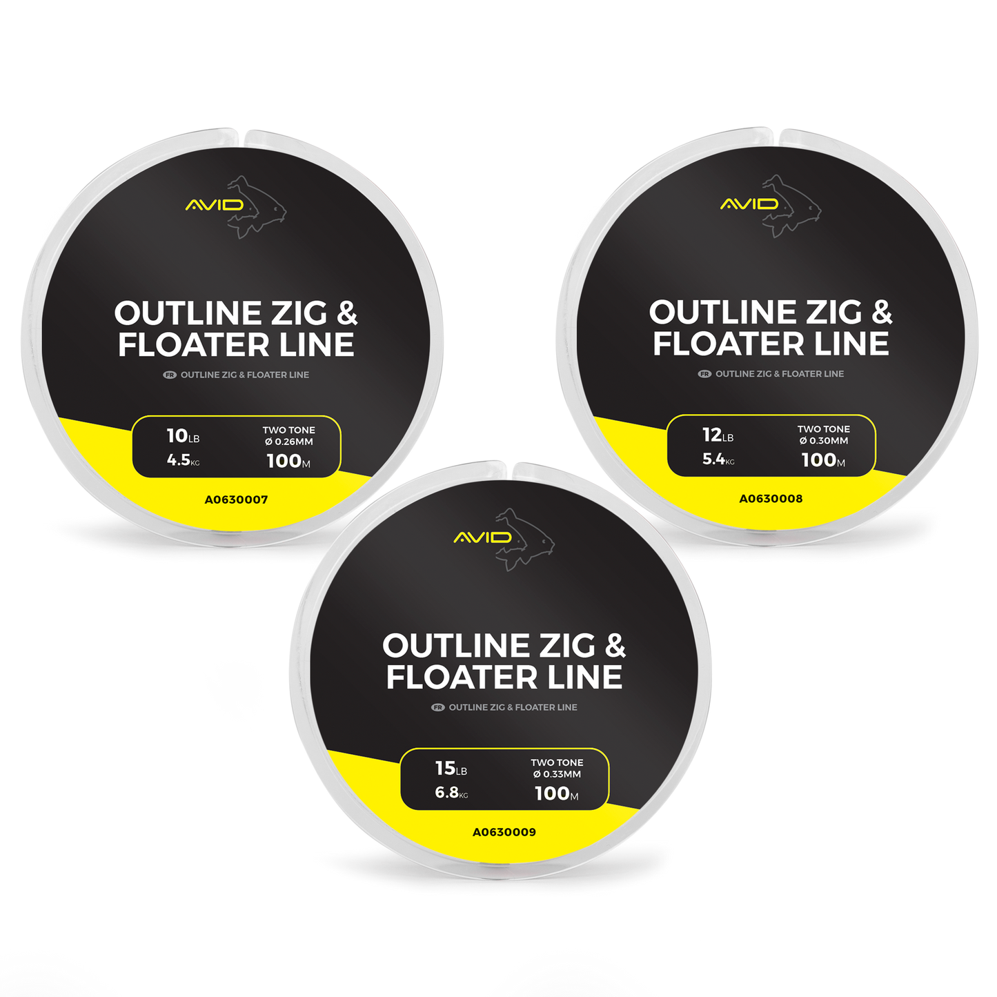 Монофилно влакно за зиг-риг Avid Outline Zig & Floater Line - 100м
