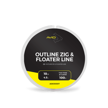 Монофилно влакно за зиг-риг Avid Outline Zig & Floater Line - 100м