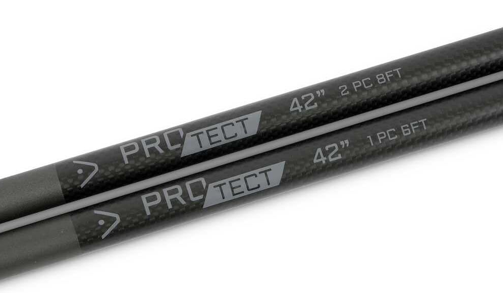 Шаранджийски кеп AVID PRO-TECT NET 8FT 2PCS 42'' - 1.80m/2 части, карбонови рамена с 42-инчови размери, професионален кеп.