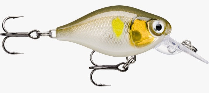 Воблер RAPALA X-Light® Crank Mid Runner - 3.5cm/4gr в цвете AYU, идеально подходит для рыбалки.