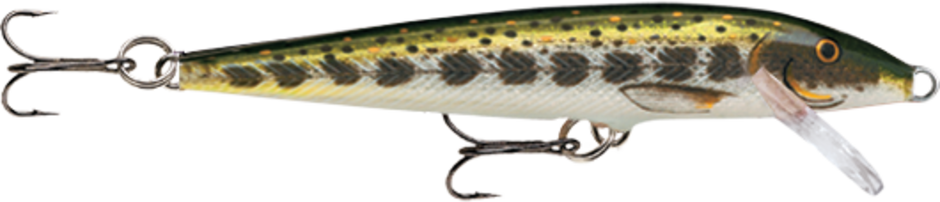 Воблер RAPALA Original Floater® - 5cm/3gr в натуральном цвете с крючками для рыбалки.