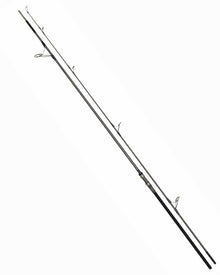 Шаранджийска въдица DAIWA '24 BASIA X45X "F"- 13FT/3.75LB (Fuji K-Series Alconite Gudies Edition) на бял фон.