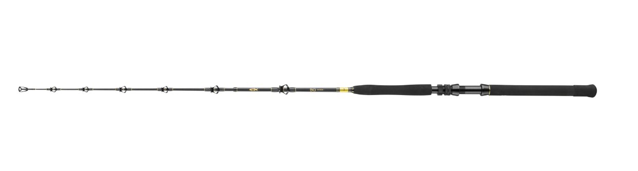 Спининг въдици DAIWA 23 BG BIG GAME - мощна риболовна пръчка с композитни бланки за любители на спортния риболов.