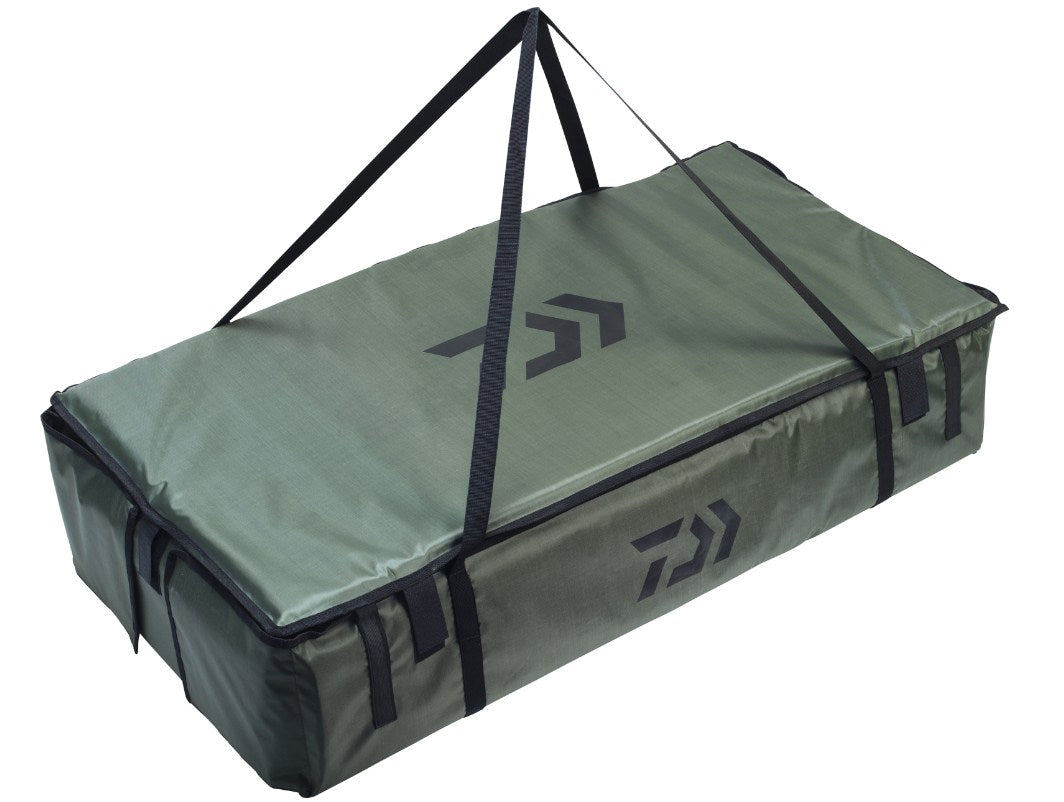 Дюшек(люлка) DAIWA BLACK WIDOW CARP CRADLE с ръкохватки за лесно пренасяне.