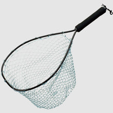Кеп SMITH RUBBER NET 0712 с къса дръжка и здрава силиконова мрежа, идеален за риболов с изкуствени примамки.