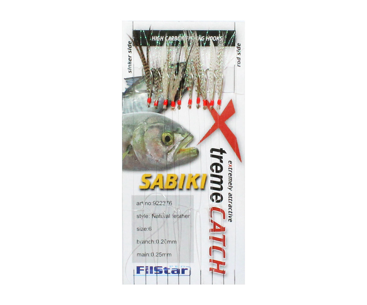 Чепаре FILSTAR Sabiki Feathers с химически заострени куки и изключително здраво влакно.