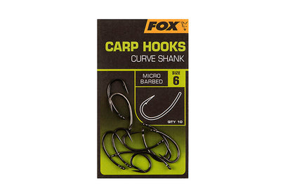 Шарански куки FOX CARP HOOKS - CURVE SHANK