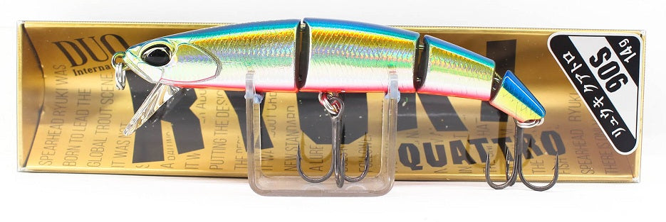 Воблер Duo SPEARHEAD RYUKI QUATTRO 90S - 9.0cm/14.0gr - Sinking, CMA4083 Blue Back RB II design.