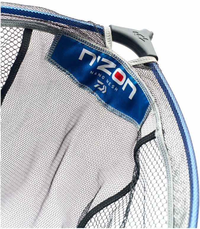 Глава за кеп DAIWA N'ZON NANO MESH LANDING NET HEAD - 55x45cm, Nano-Mesh мрежа за улов на риба.