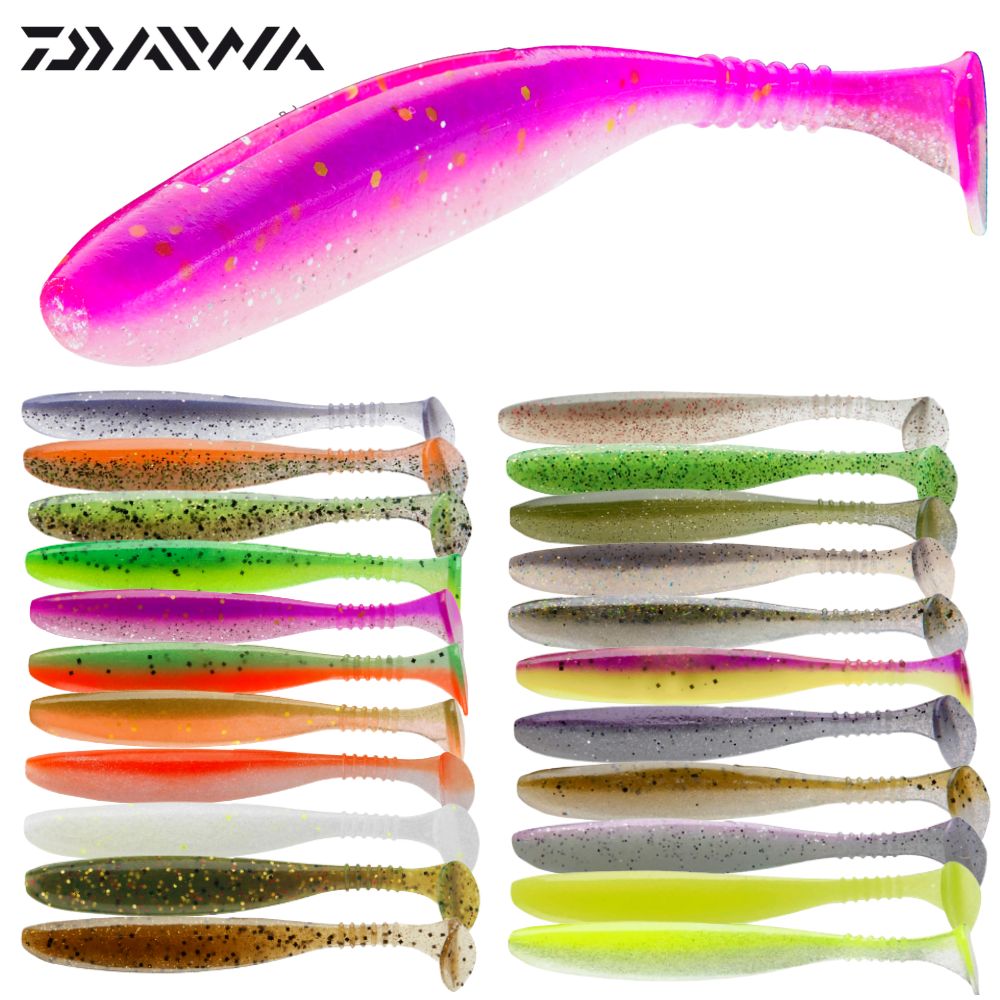 Силиконови примамки DAIWA TOURNAMENT D'FIN - 10см/7 броя в опаковка