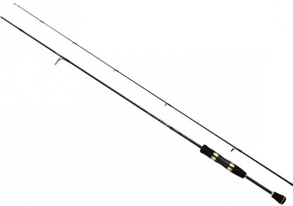 Спининг въдицa Daiwa Trout X AT 60L - 1.83m/1-10gr, показваща подробности и дизайн на въдицата.