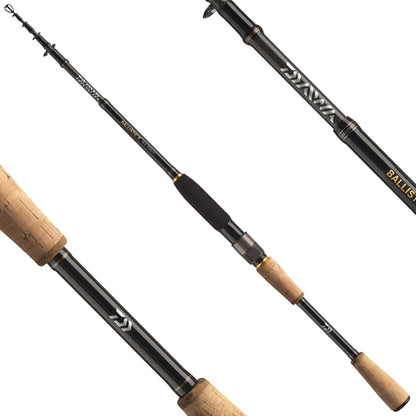 Телескопичен спининг - DAIWA BALLISTIC X TELE SPIN 3.00m / 10-40gr - качествена и елегантна въдица от DAIWA.