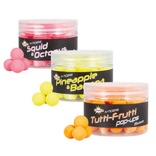 Плуващи топчета Dynamite Baits N-Ticers Pop-Ups - 15mm в различни ярки цветове и аромати.