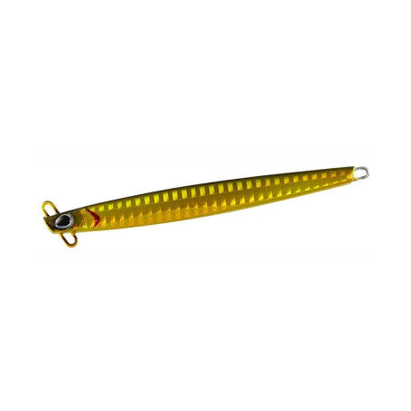 Джиг DAIWA ABAREMBO SAMURAI JIG - 30gr в PH GREEN GOLD с реалистични цветове за риболов на хищници.
