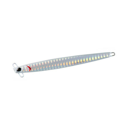 Джиг DAIWA ABAREMBO SAMURAI JIG - 50gr в PH SILVER, метален, перфектен за риболов на хищници в морски води.