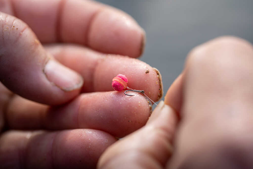 Балансирани дъмбели SONUBAITS Micro Band'Um Wafter - Fluoro
