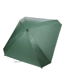 Чадър DAIWA SQUARE WAVELOCK BROLLY - 250cm в зелен цвят, квадратна форма и подсилена тъкан.