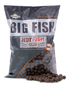 Протеинови топчета Dynamite Baits Hot Fish & GLM Boilies - 1kg