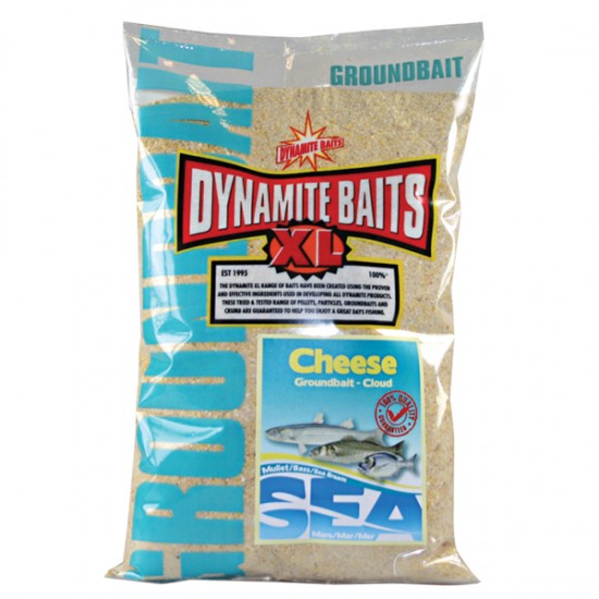 Захранка Dynamite Baits SEA GROUNDBAIT - CHEESE 1kg, Cloud вариант, специално за риболов на повърхността.
