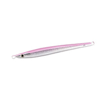 Джиг Shimano Stinger Butterfly King Slasher - 180gr с ярким розовым и серебристым дизайном для рыбалки.