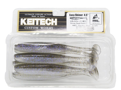 Силиконова примамка KEITECH Easy Shiner 4.5”- 114мм / 6бр в опаковка