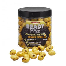 Тигров фъстък в дип STARBAITS READY TIGERNUT GINGER SQUID - Сепия и джинджифил 250ml, естествени и атрактивни.