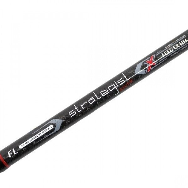 Фидер въдицa FL FEEDER STRATEGIST - 3.90m/200gr, изображение на мощна риболовна въдица за тежък речен риболов.