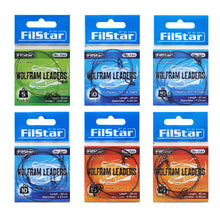 Волфрамов повод за щука FILSTAR Wolfram Leader, различни дължини и тестове, 2 броя в опаковка.