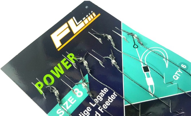 Вързани куки за метод фидер FL POWER