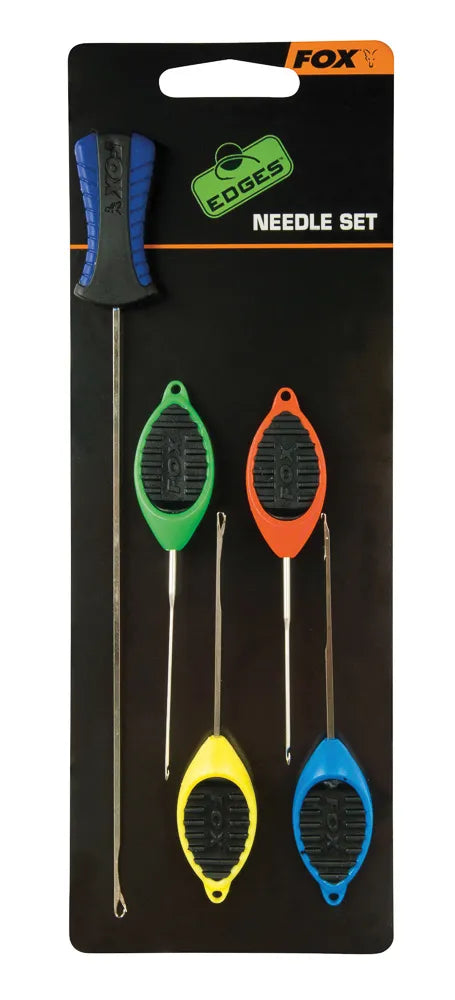 Комплект игли FOX EDGES™ Deluxe Needle Set - 5 части за шаранджийски монтажи и стръв "на косъм".