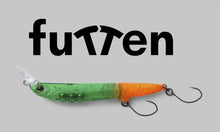Воблер JACKALL FUTTEN 60FS - 6.0cm/3.8 gr - Fast Sinking next to logo design.
