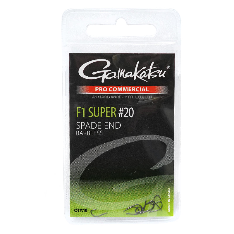 Куки GAMAKATSU PRO-C F1 SUPER A1 PTFE - BLACK
