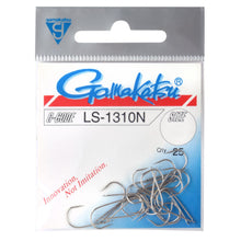 Куки GAMAKATSU LS 1310N HOOKS - NICKEL на опаковка с 25 куки, идеални за риболов.