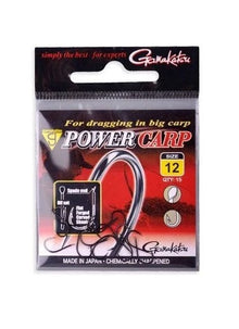 Куки GAMAKATSU POWER CARP BLACK