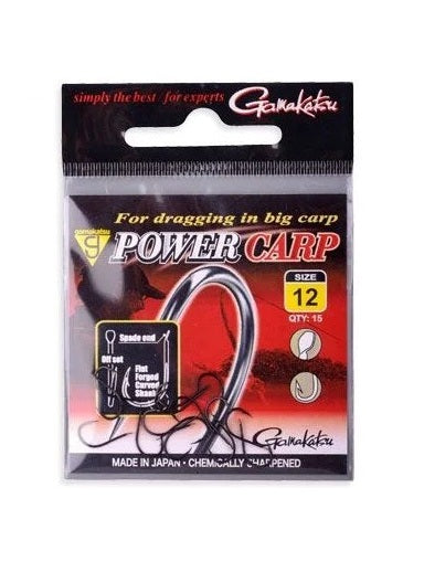 Куки GAMAKATSU POWER CARP BLACK