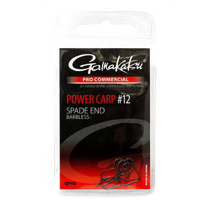 Куки GAMAKATSU PRO-C POWER CARP SPADE A1 PTFE - BLACK