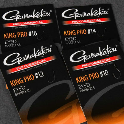Куки GAMAKATSU PRO-C KING PRO SPADE A1 PTFE - BLACK