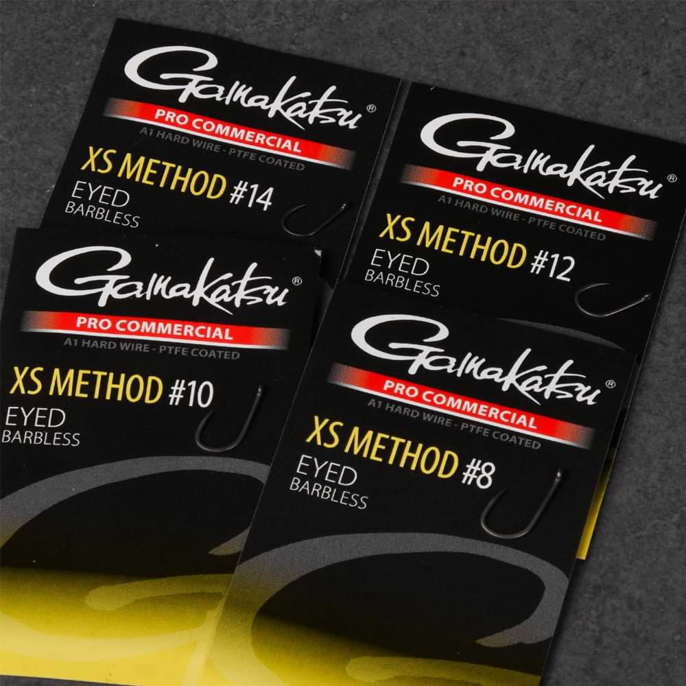 Куки GAMAKATSU PRO-C XS METHOD A1 PTFE - BLACK