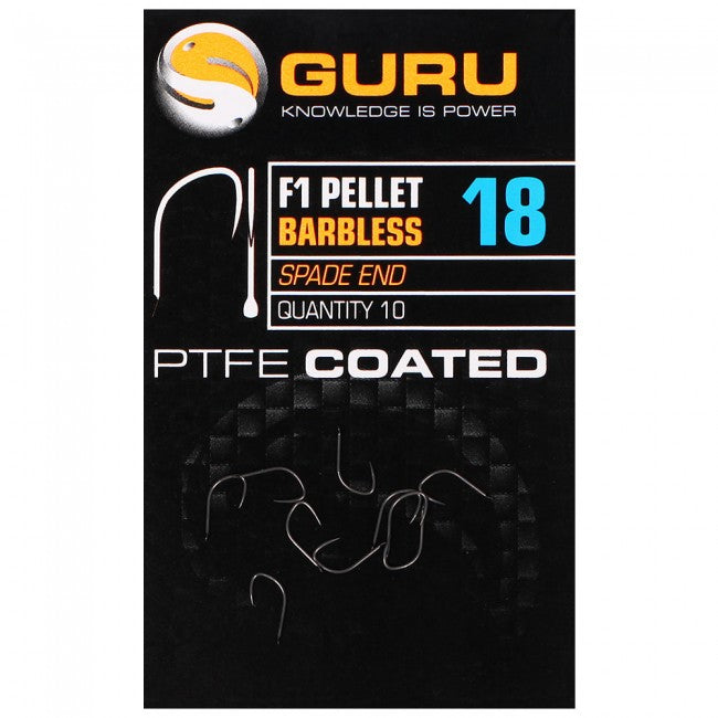 Куки без контра GURU F1 Pellet Hooks