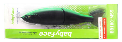Хибридна примамка BABYFACE BB180-MSS - 18.0cm/85gr - Slow Sinking in packaging.