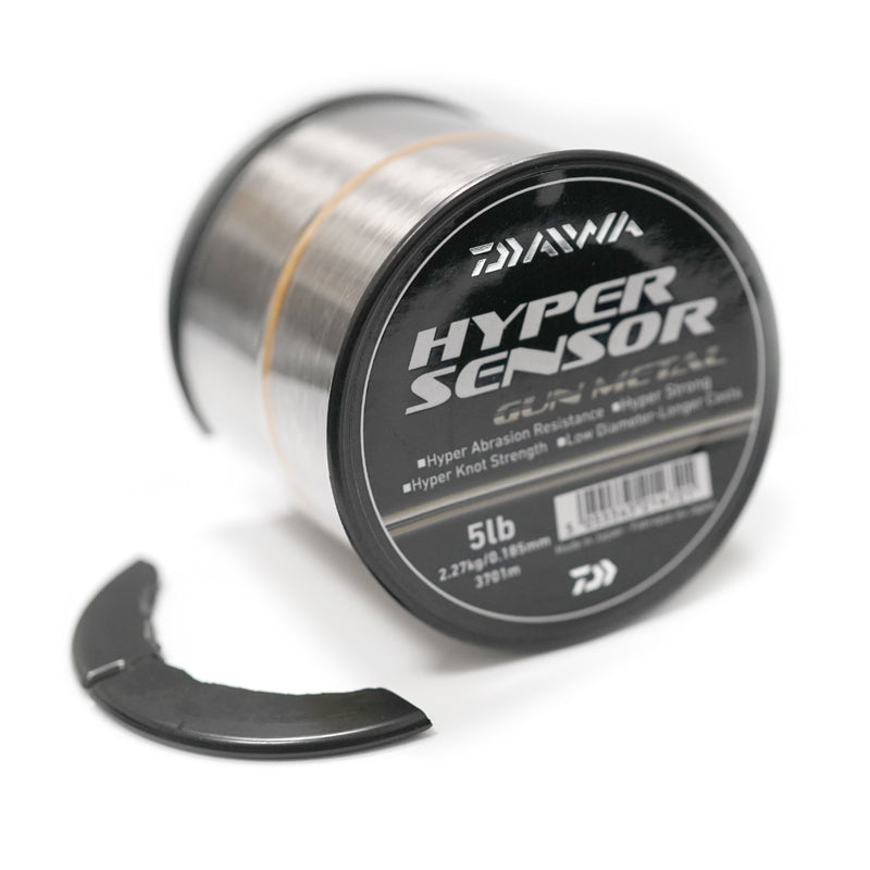 Монофилно влакно DAIWA HYPER SENSOR GUN METAL 5LB/2.27KG/0.185MM/3701M - СЧУПЕНА ШПУЛА