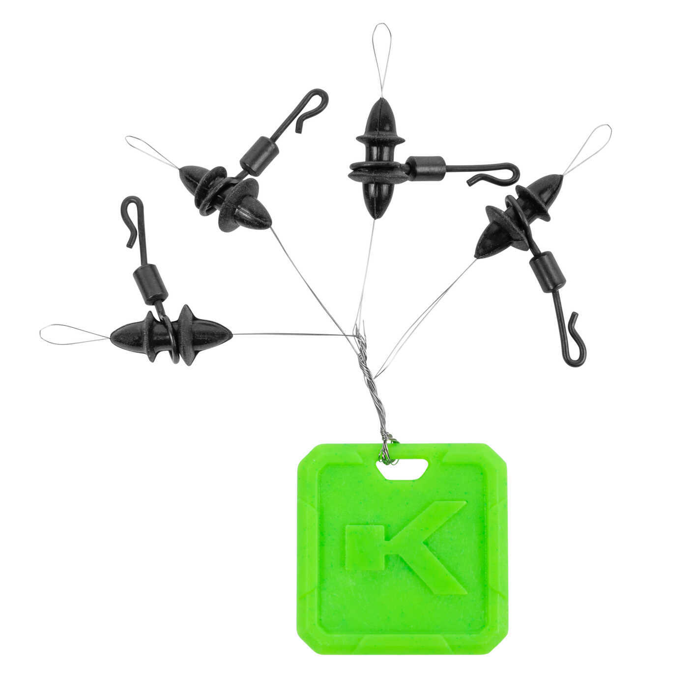 Готов монтаж KORUM SPECI HELI KIT с аксесоарите за хеликоптер монтажи и патерностери.