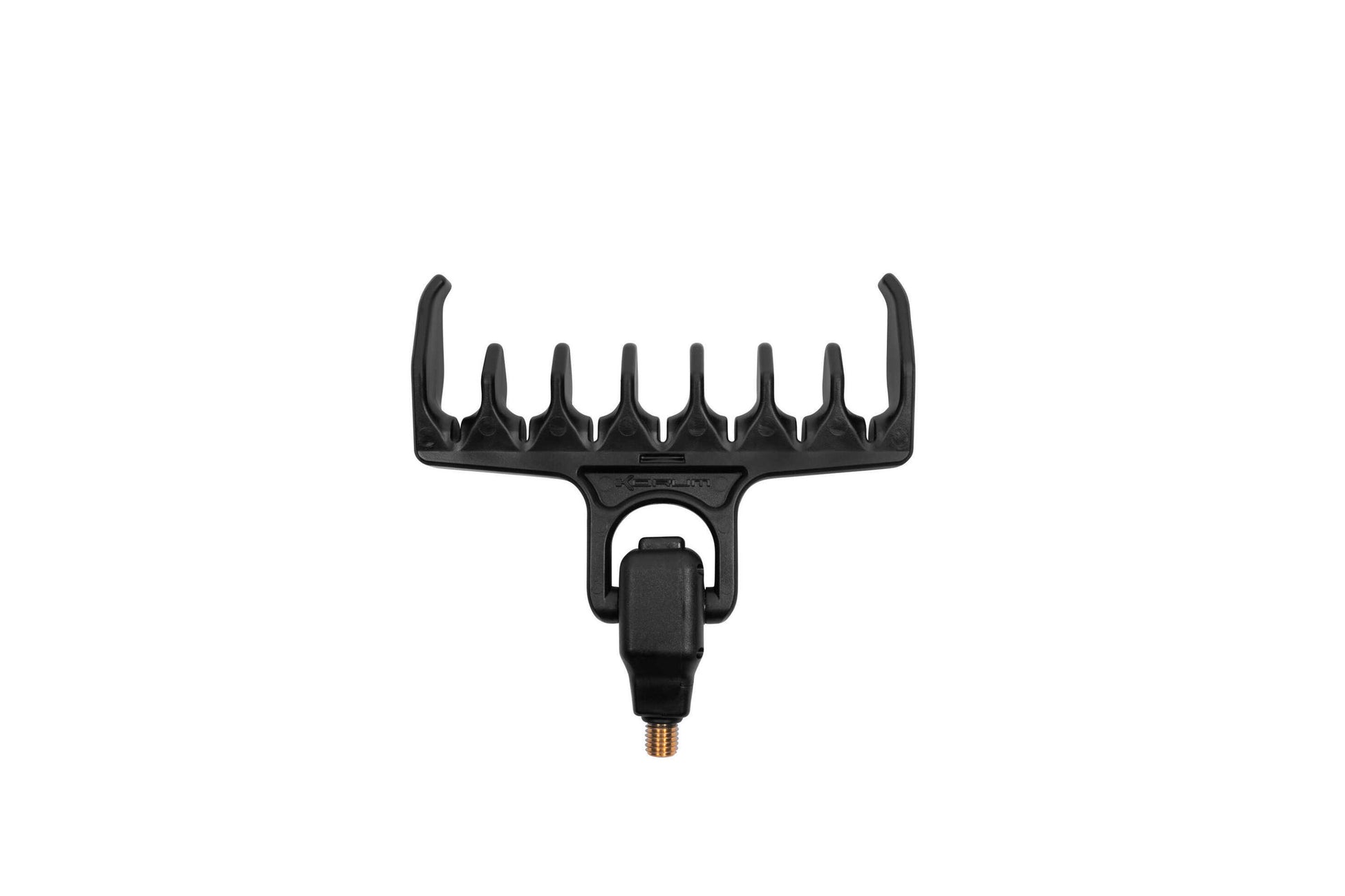 Прикачно KORUM ANGLE TILT - QUIVER REST с регулируема опора за риболов, черен цвят, идеален за фидер риболов.