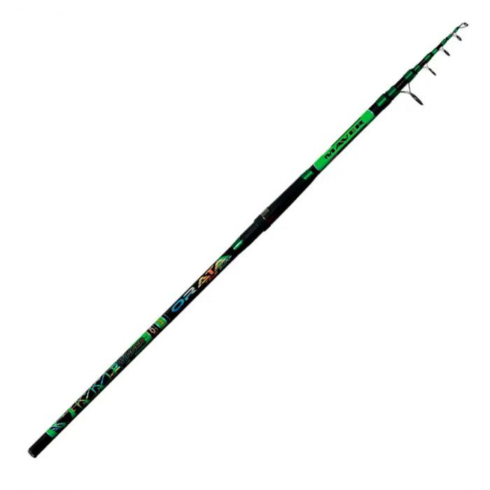 Сърфкастинг въдица MAVER Winner Travel Surf Orata 4.00m -100gr, стилна и надеждна, идеална за морски риболов.