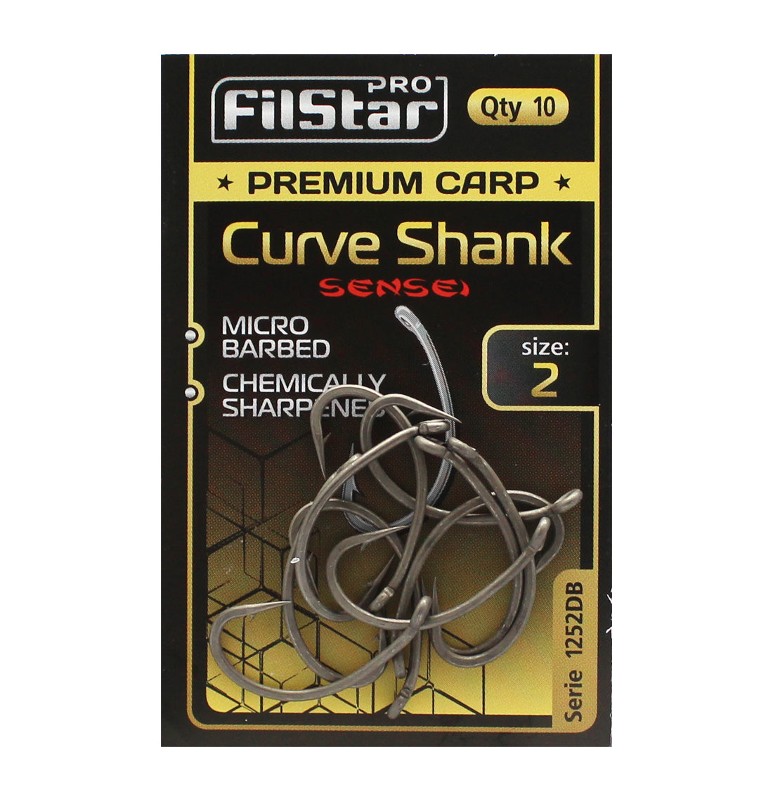 Куки Filsar F1252DB Premium Carp Curve Shank